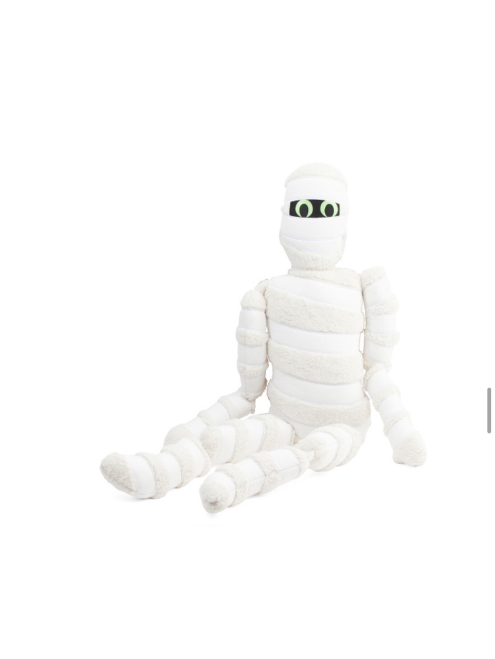 NWT Isaac Mizrahi New York 5’ Life sized Mummy Floor Pillow